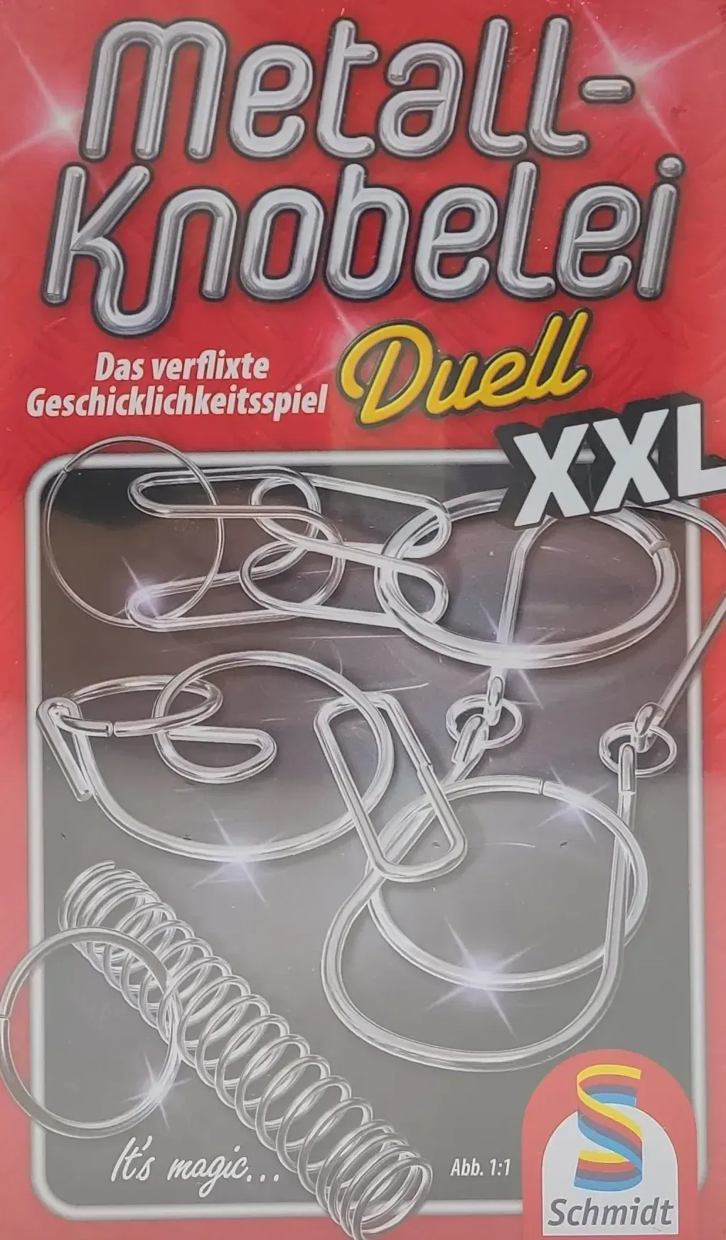Metall-Knobelei Duell XXL - Gesellschaftsspiel - Schmidt  - Bild 4