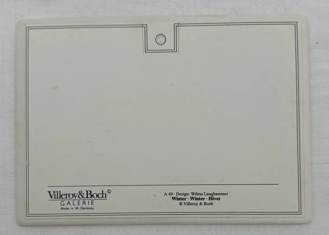 Villeroy & Boch Porzellanbild 1983 – Bild 2