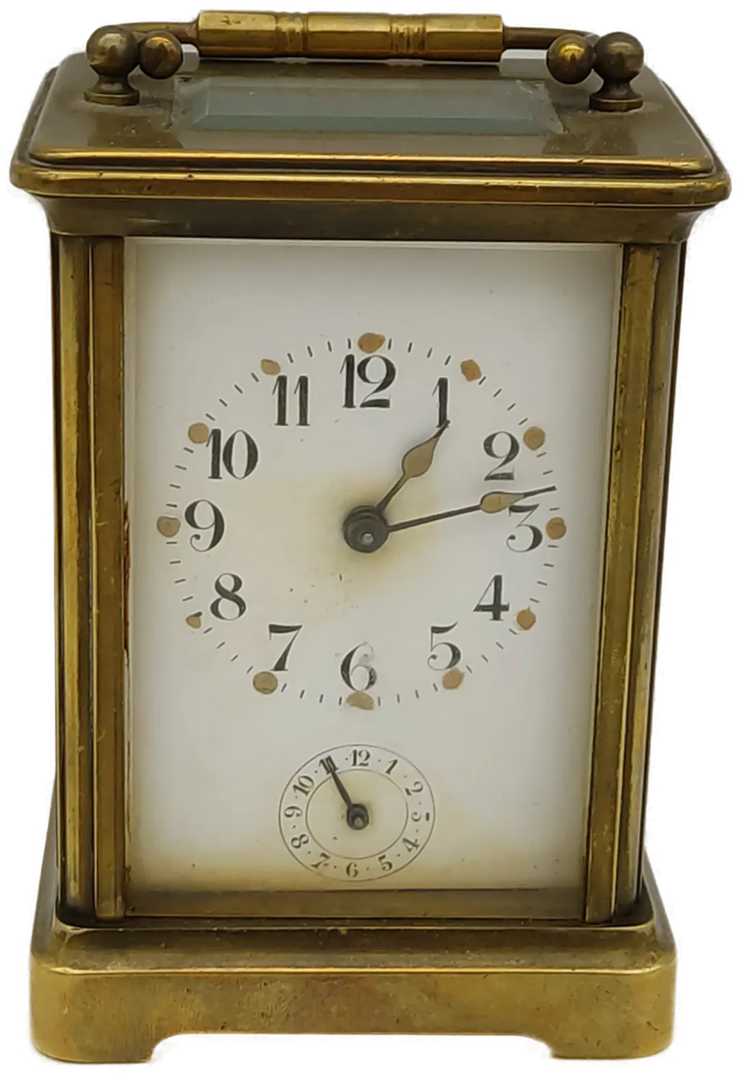 Französischer Wagenwecker. Antik (um 1900). Zum Restaurieren - Bild 4