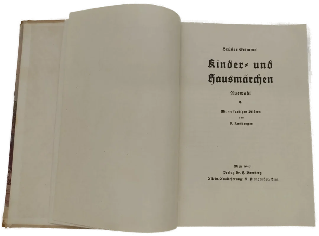 Buch Brüder Grimm Märchen "Kinder und Hausmärchen" von K. Kasberger – Bild 4