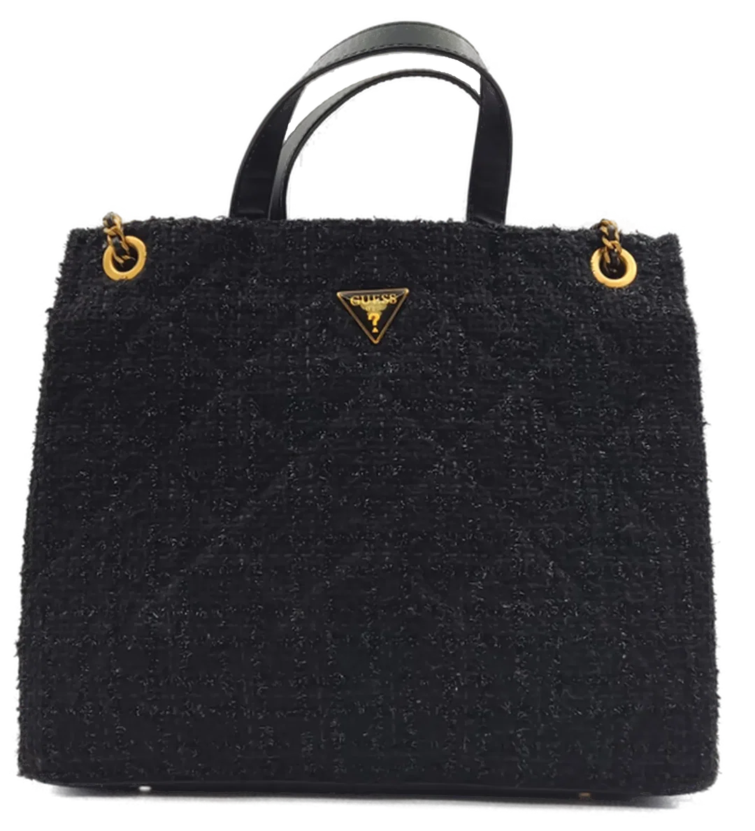Guess Damen Bouclétasche schwarz - Bild 1