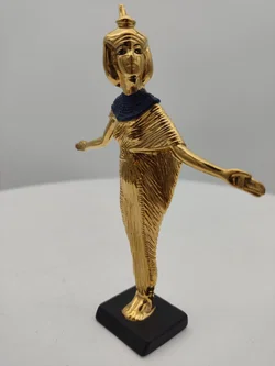Goldener Selket Porzellan & Zertifikat von Franklin Mint | Limitierte Rarität - Bild 4