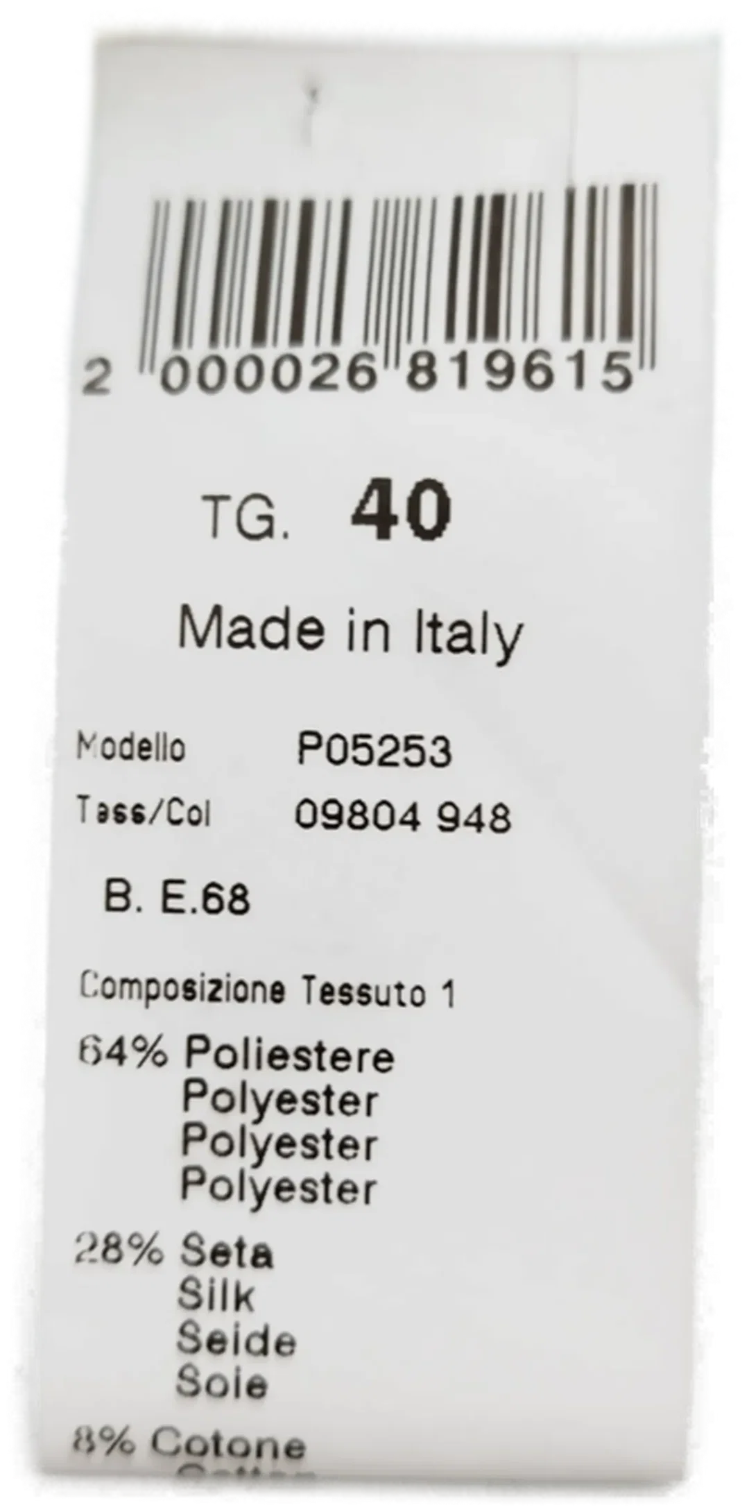 Peserico Evening Midirock - Gr. 40 / Made in Italy – Bild 5