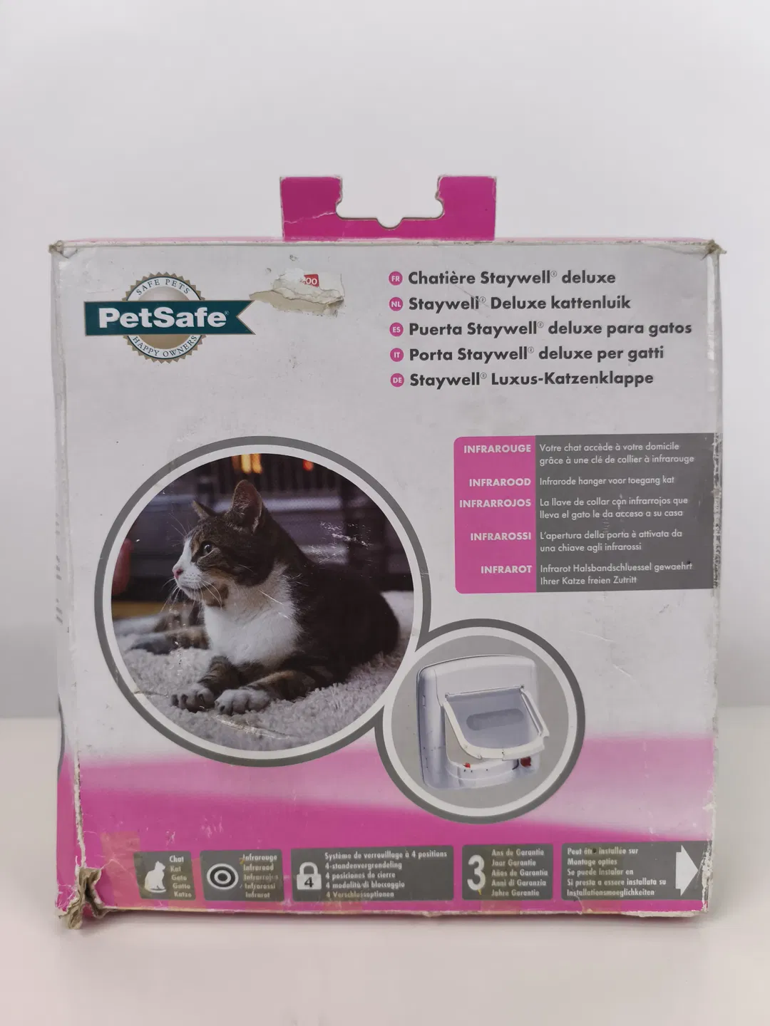 magnetische Katzenklappe Staywell Deluxe, PetSafe, neu - Bild 4