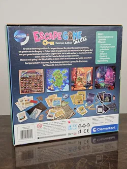 Escape Game Familien Edition Deluxe - Gesellschaftsspiel - Galileo Games Clementoni  - Bild 2