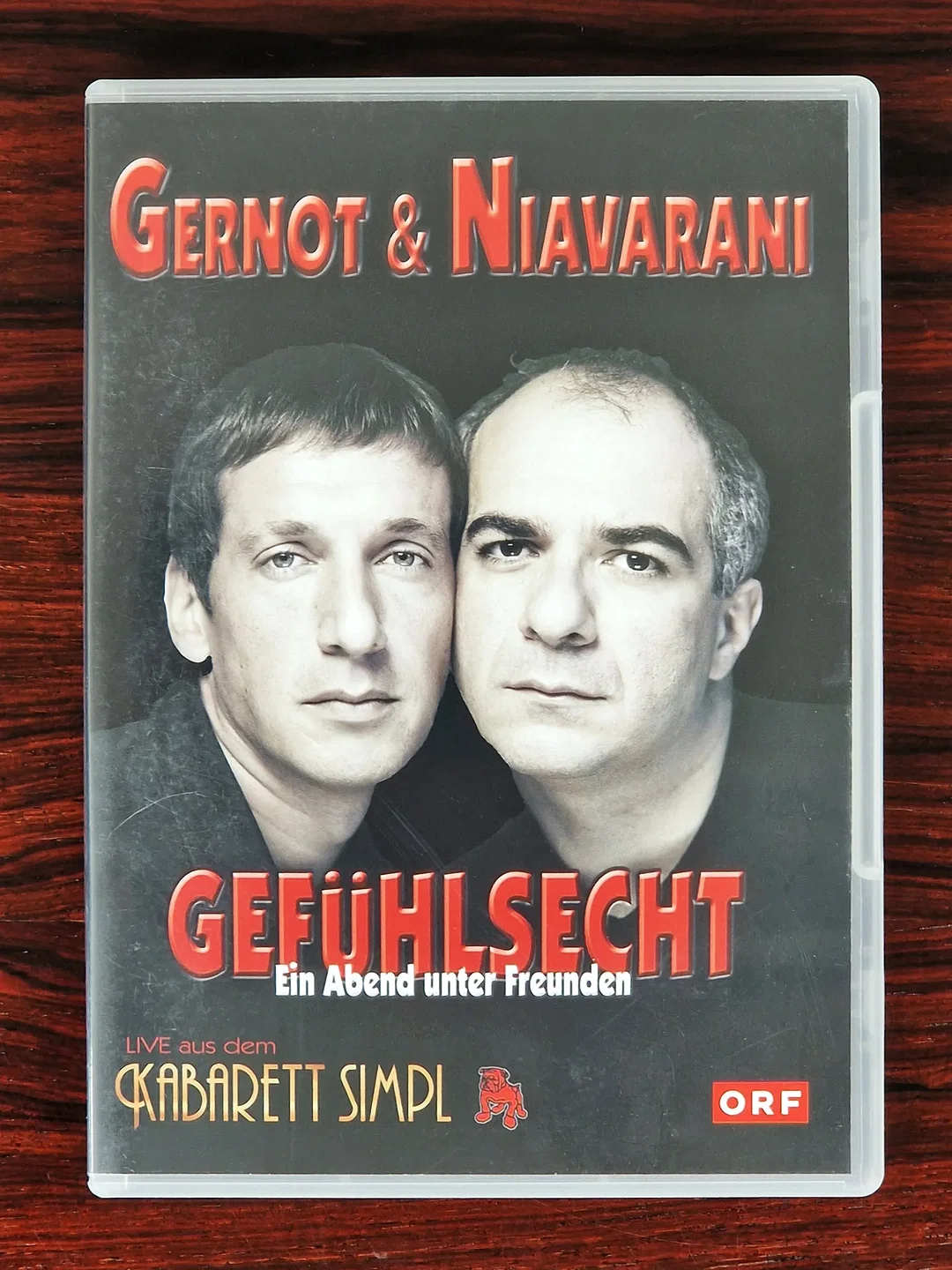 Gernot & Niavarani - Gefühlsecht - Ein Abend unter Freunden - Show - DVD – Bild 1