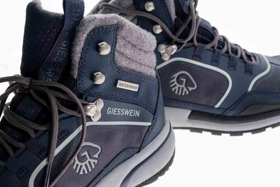 GIESSWEIN Wool Cross X Alpine wasserdichte Wanderschuhe für Damen in blau-grau, Größe 38 – Bild 2