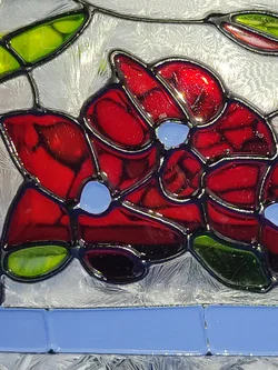 Buntglas-Windlicht im Tiffany-Stil | Zeitloses Design – Vorschau 9