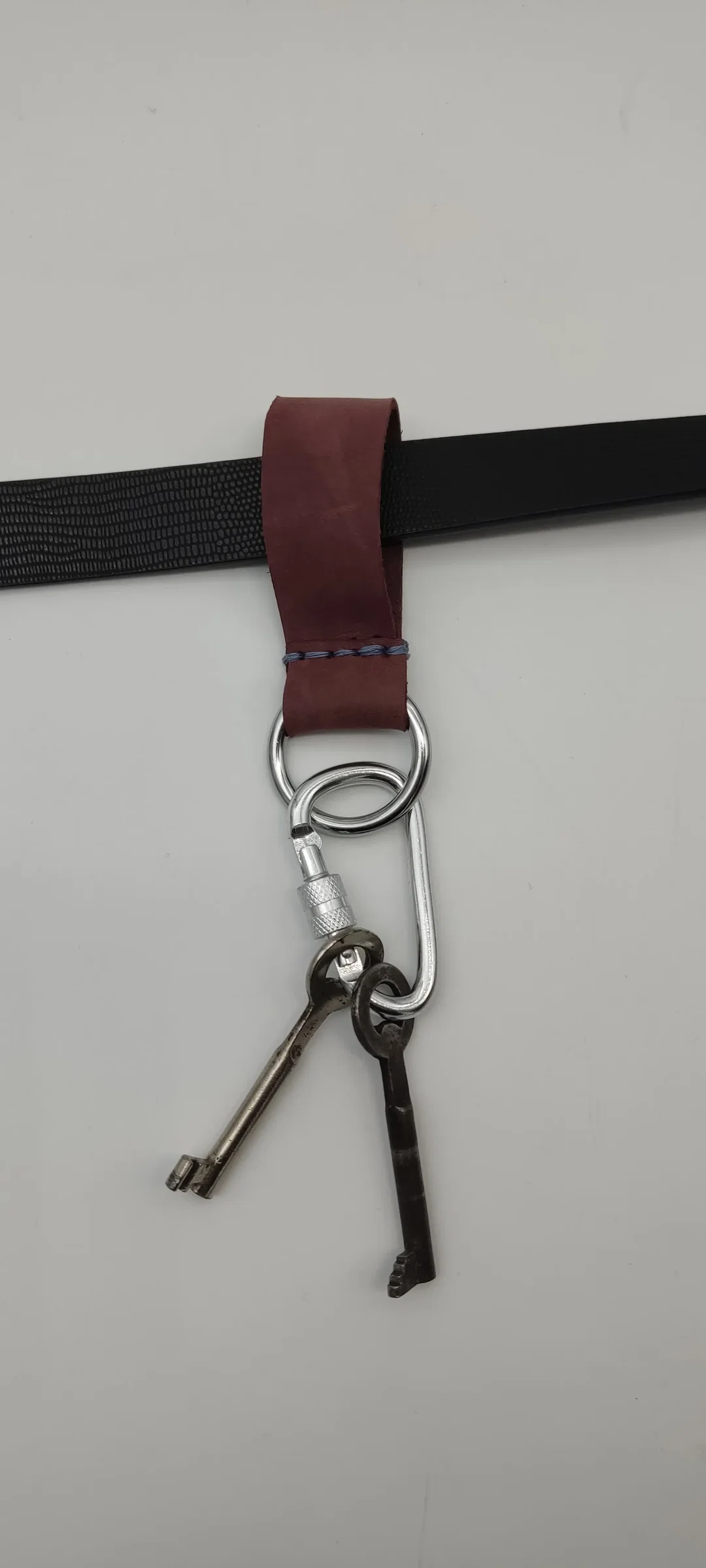 Leder-Gürtel Schlüsselanhänger – Bild 7