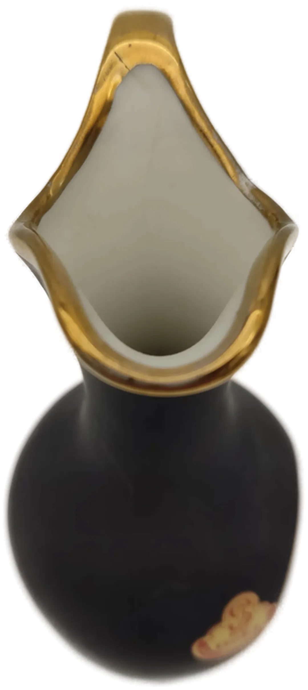 Porzellanvase Regensburg-Motiv | 24K-Gold Einmaliges Andenken, Höhe 20cm – Bild 4