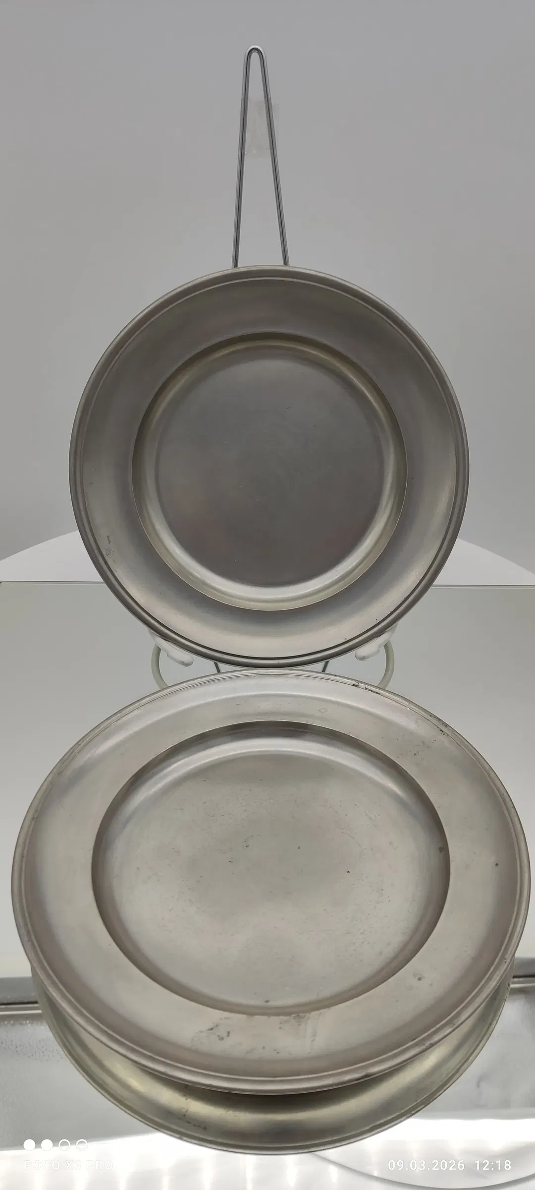 Zinnteller 2er Set, Sonstige, Aus Salzburger Zinnstube | Sammlerstück - Bild 1