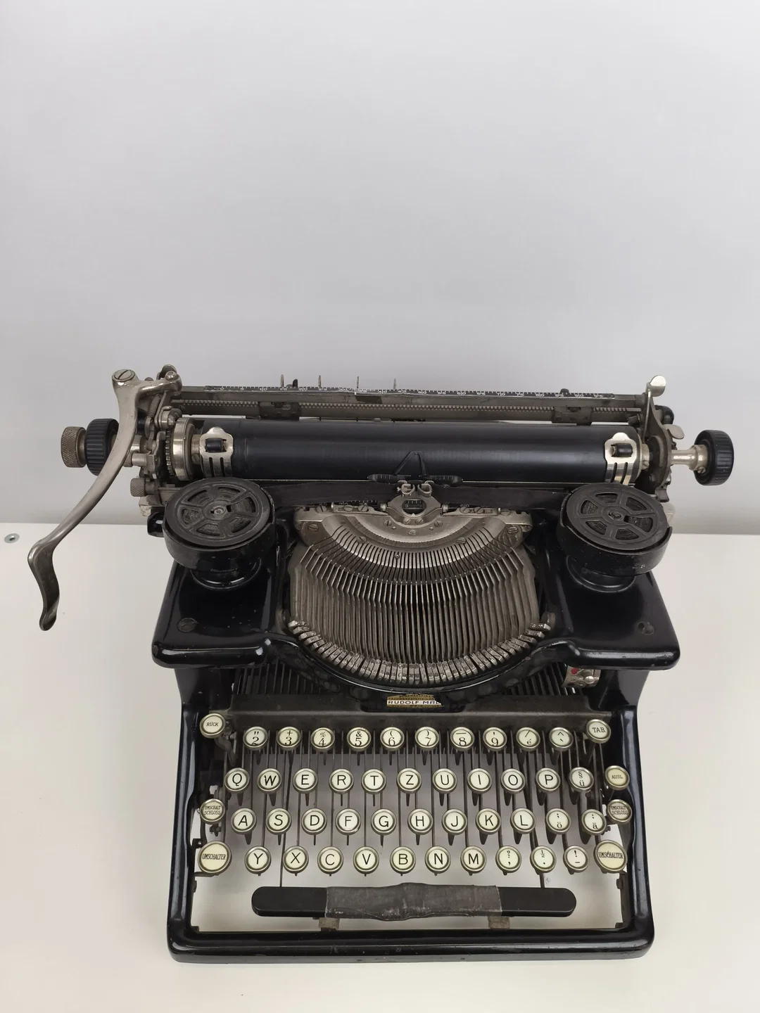 antike Schreibmaschine, Woodstock Nr. 5, Sammlerstück - Bild 1