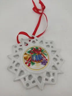 Hutschenreuther Schmuckstern aus Porzellan - Bild 3