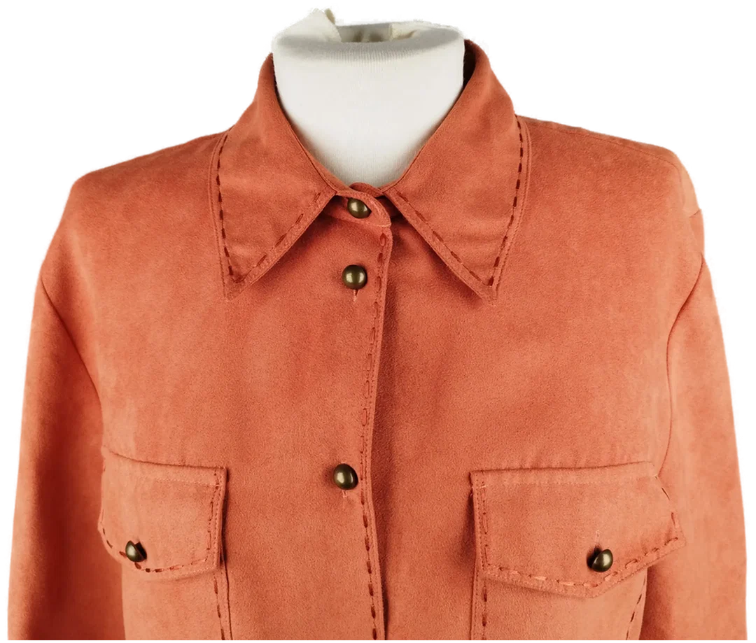 Orange Maria Bellesi Bluse - Gr. 40 – Bild 3