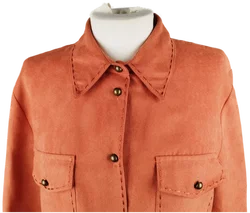 Orange Maria Bellesi Bluse - Gr. 40 - Bild 3
