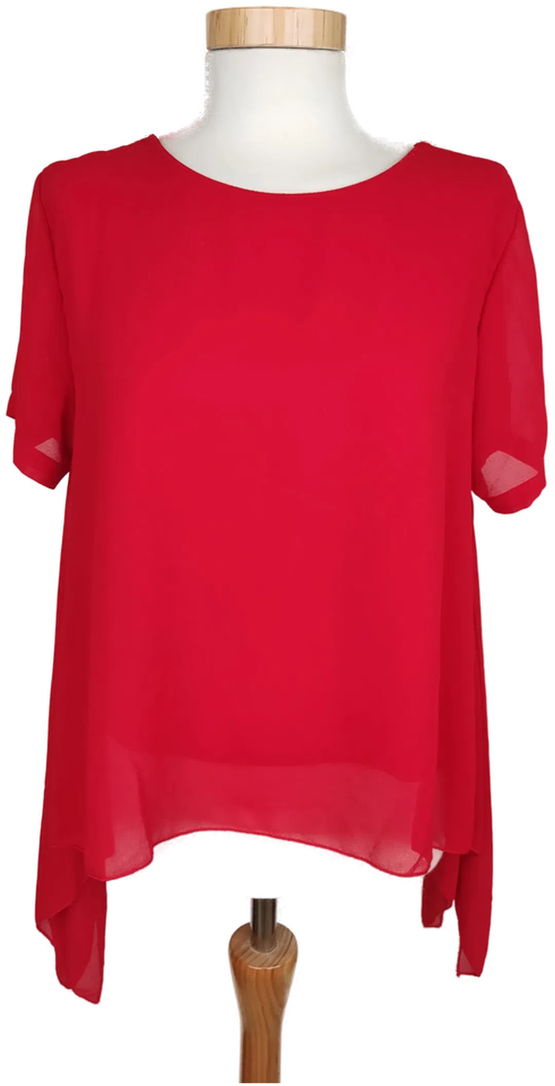 Moda Fashion Damen Kurzarmshirt rot - M/38 - Bild 1