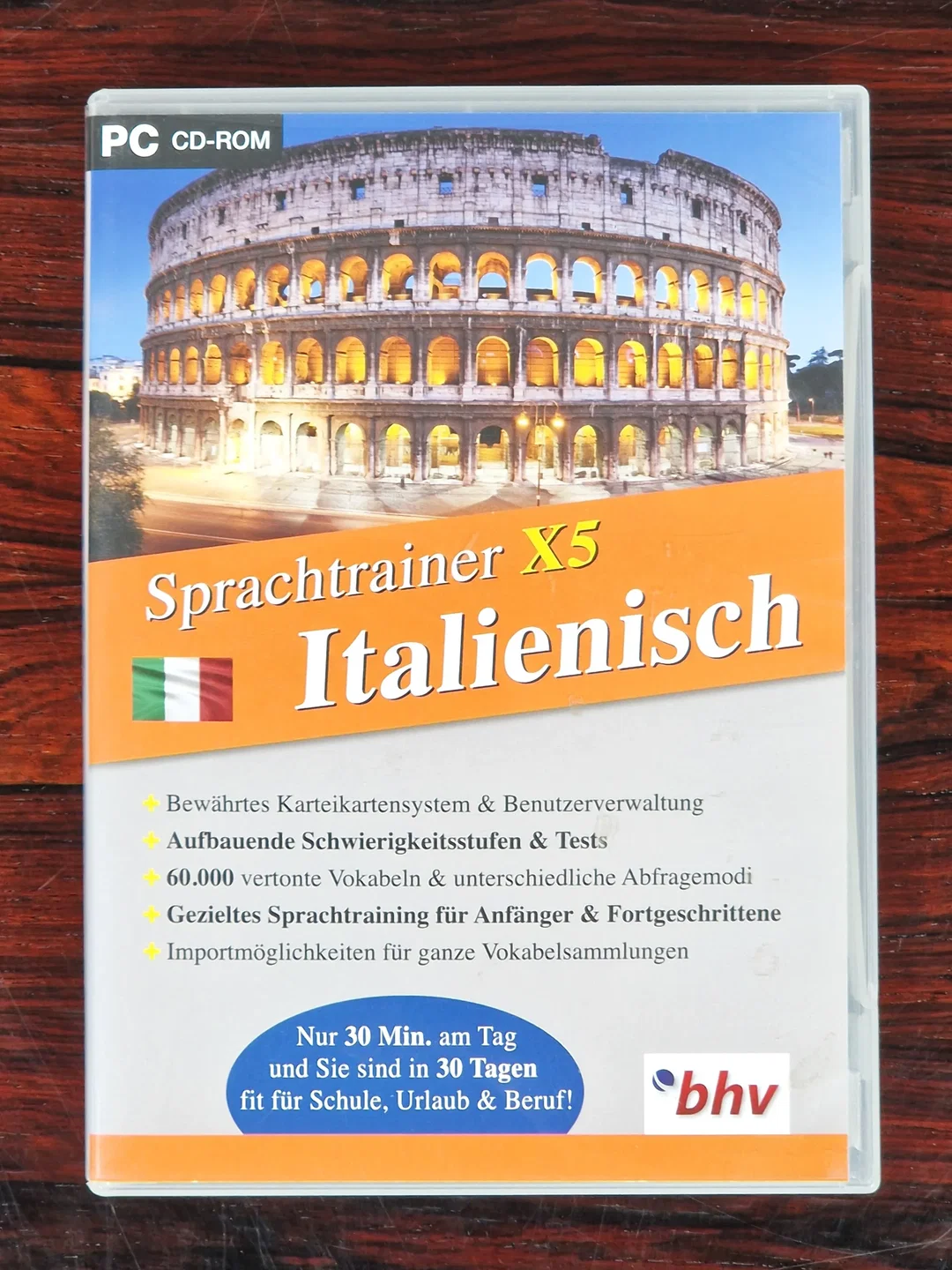 bhv Sprachtrainer x5 - Italienisch - Lernsoftware - CD-ROM - Bild 1