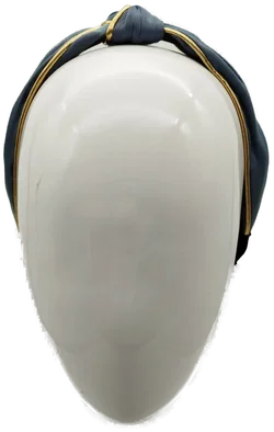 Schimmernder Haarreif mit goldenen Details - Bild 1