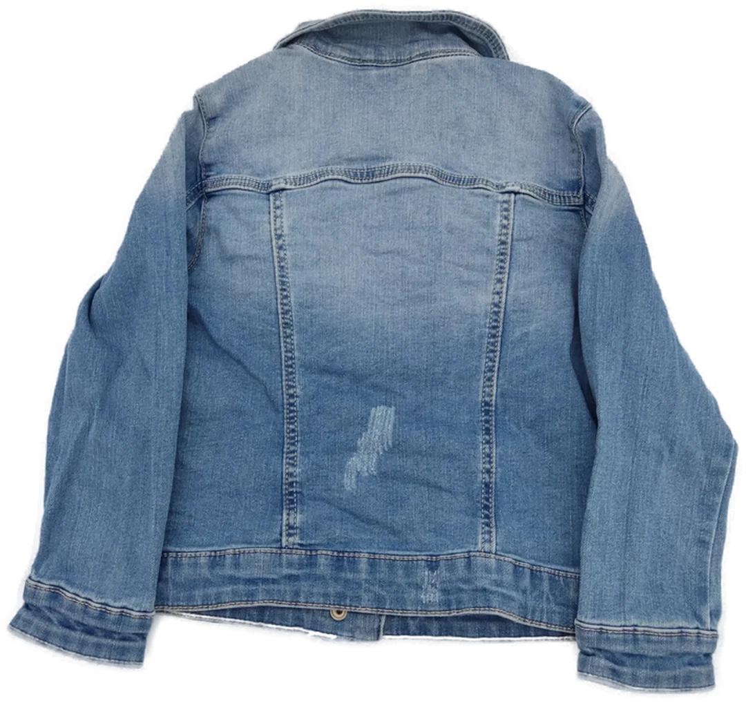 C&A Kinder Jeans Jacke Blau Gr. 110 – Bild 2