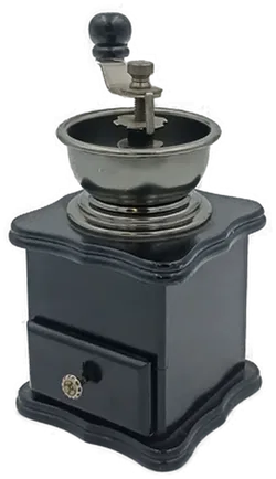 Kaffeemühle manuell schwarz - Bild 1