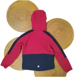 Kilimanjaro, Kinder Kapuzen-Softshelljacke, pink-dunkelblau | Gr. 116 – Vorschau 2