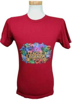 League Legends Herrenshirt rot Gr. S - Bild 1