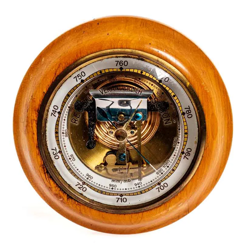 Vintage Wetter Barometer Lufft - Bild 1