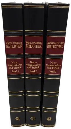 ENZYKLOPÄDISCHE BIBLIOTHEK Konvolut Band 1,2,3 Naturwissenschaften und Technik - Bild 2