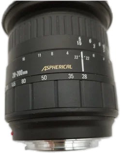 SIGMA Zoom Aspherical Objektive - Ø72 / 28-200mm - Bild 5
