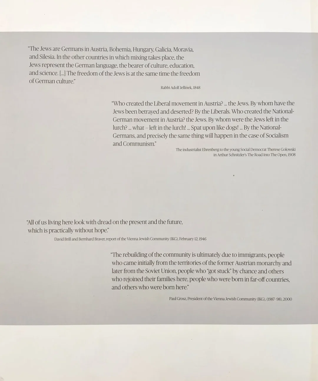 Our City! Jewish Vienna - Then to Now - Jewish Museum Vienna – Bild 2