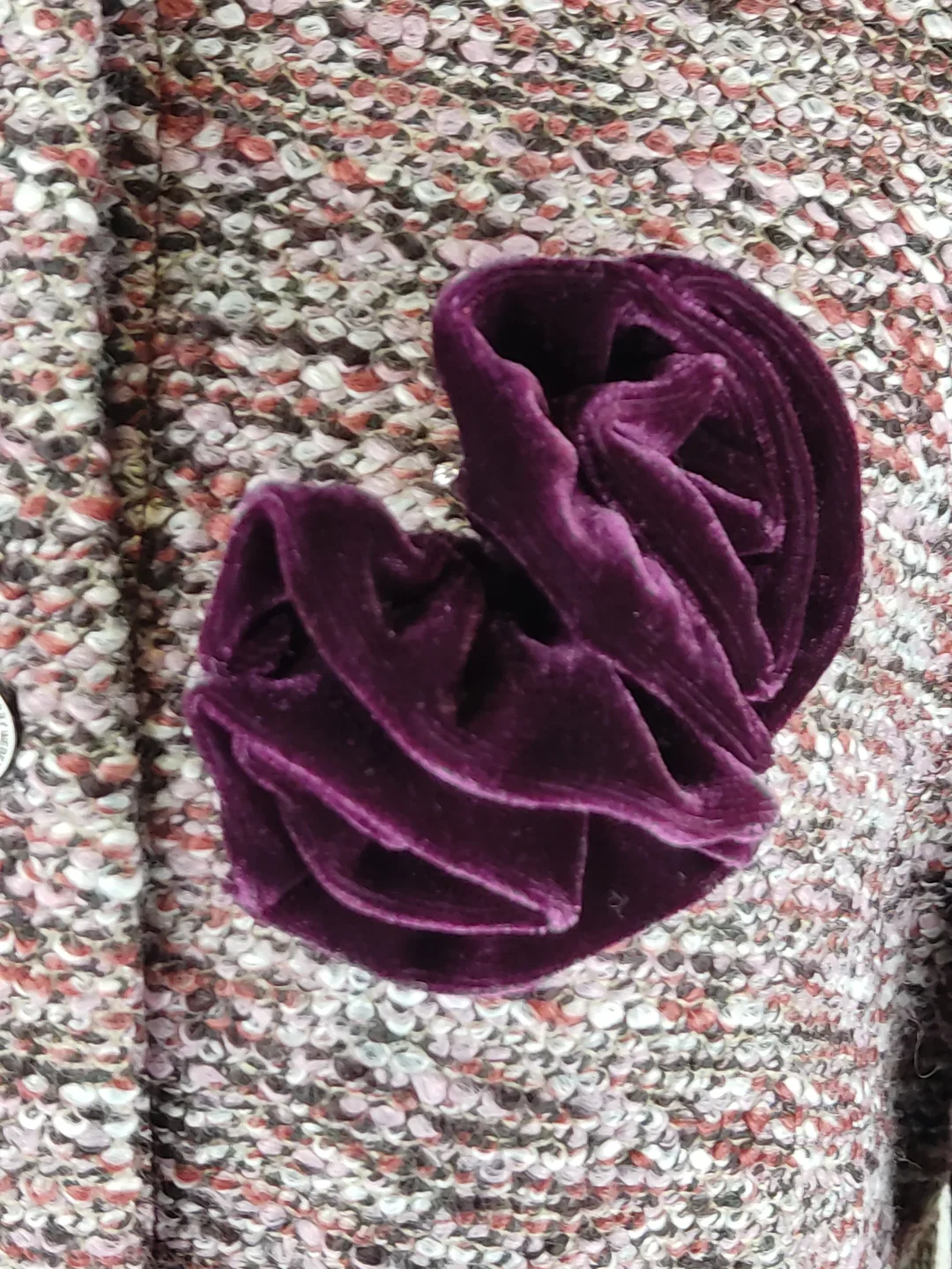 Gerry Weber Damen-Jacke mauve-braun meliert - L/40 – Bild 4