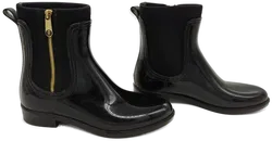 Tommy Hilfiger Damen Gummistiefel Gr. 39 Schwarz - Bild 2
