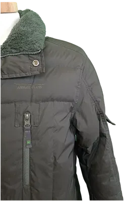 Armani Jeans Herren Jacke schwarz Gr. 48 - Bild 3