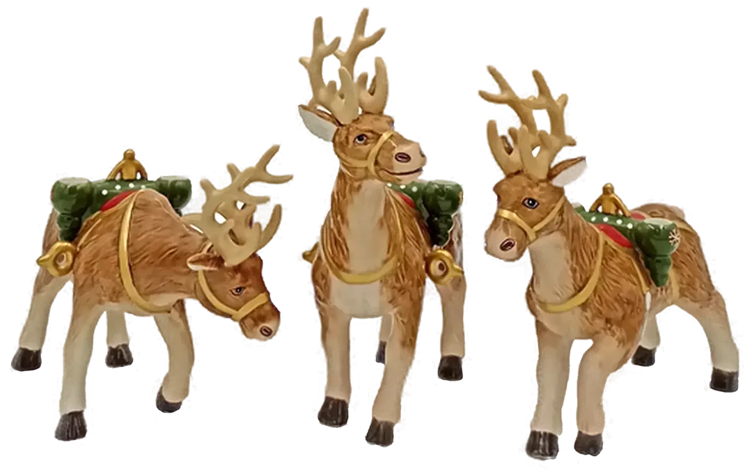 Weihnachts-Rentier-Figur Set - Bild 4
