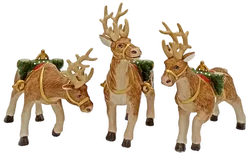 Weihnachts-Rentier-Figur Set - Bild 1