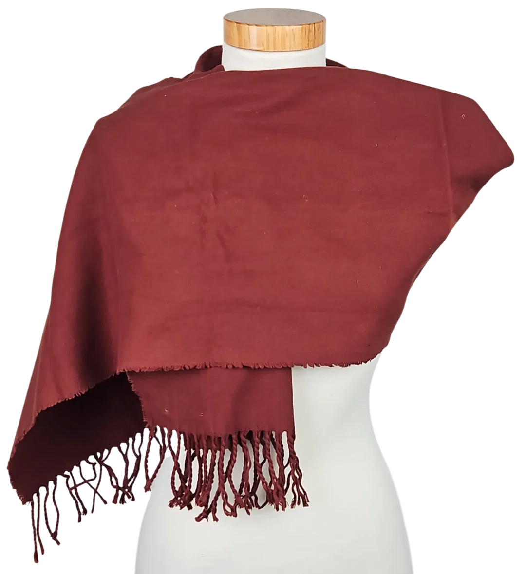 COTIERA Damen Schal - braun/ schokolade  – Bild 2