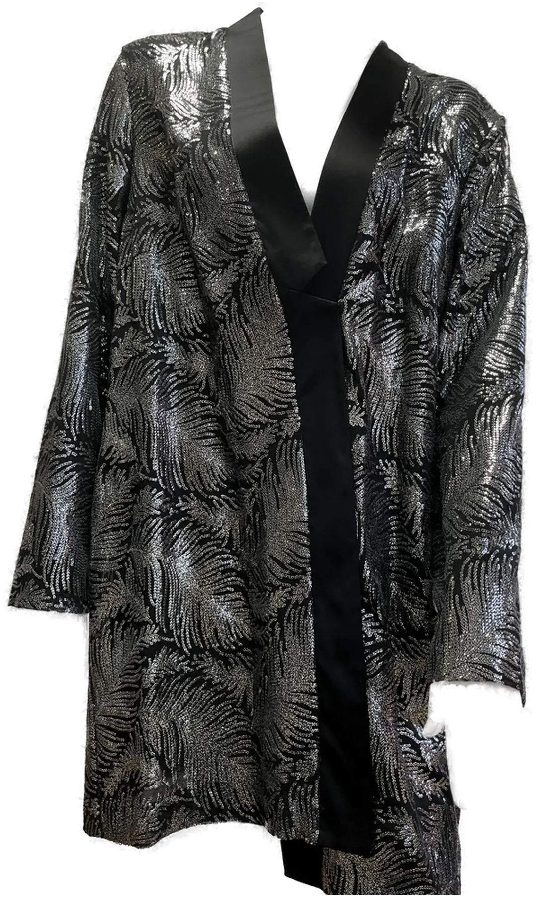 KIRSTEN KROG Design - Glitzer-Abendblazer Gr. 50 - NEU - Bild 1