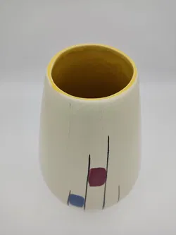 Vintage-Vase der Marke Foreign / ca. 1950er Jahre - Bild 4