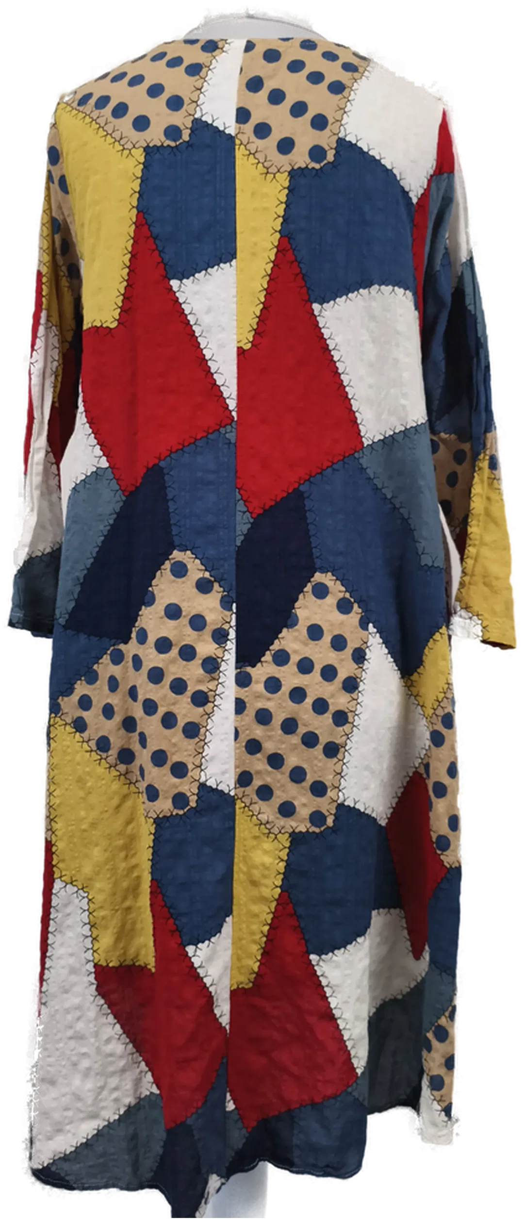 YL, Sommerkleid, Seersucker, Gr. XL,  – Bild 3