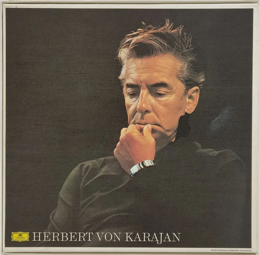 Vinyl 3 Stück Schallplatten  Herbert von Karajan dirigiert Robert Schuhmann 4 Symphonien – Bild 2