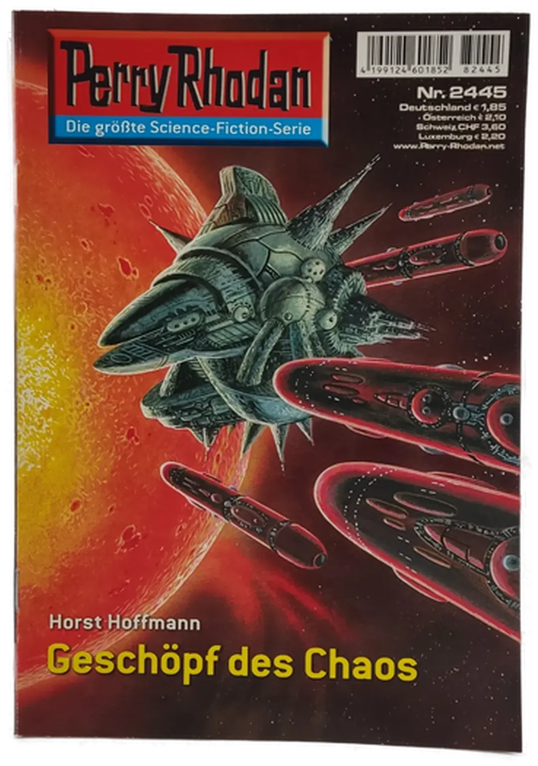 Romanheft Perry Rhodan Geschöpf des Chaos Erstauflage Nr.2445 - Bild 1