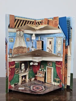 Viktorianisches Puppenhaus. Ein Spiel- und Aufklappbuch. - Bild 4