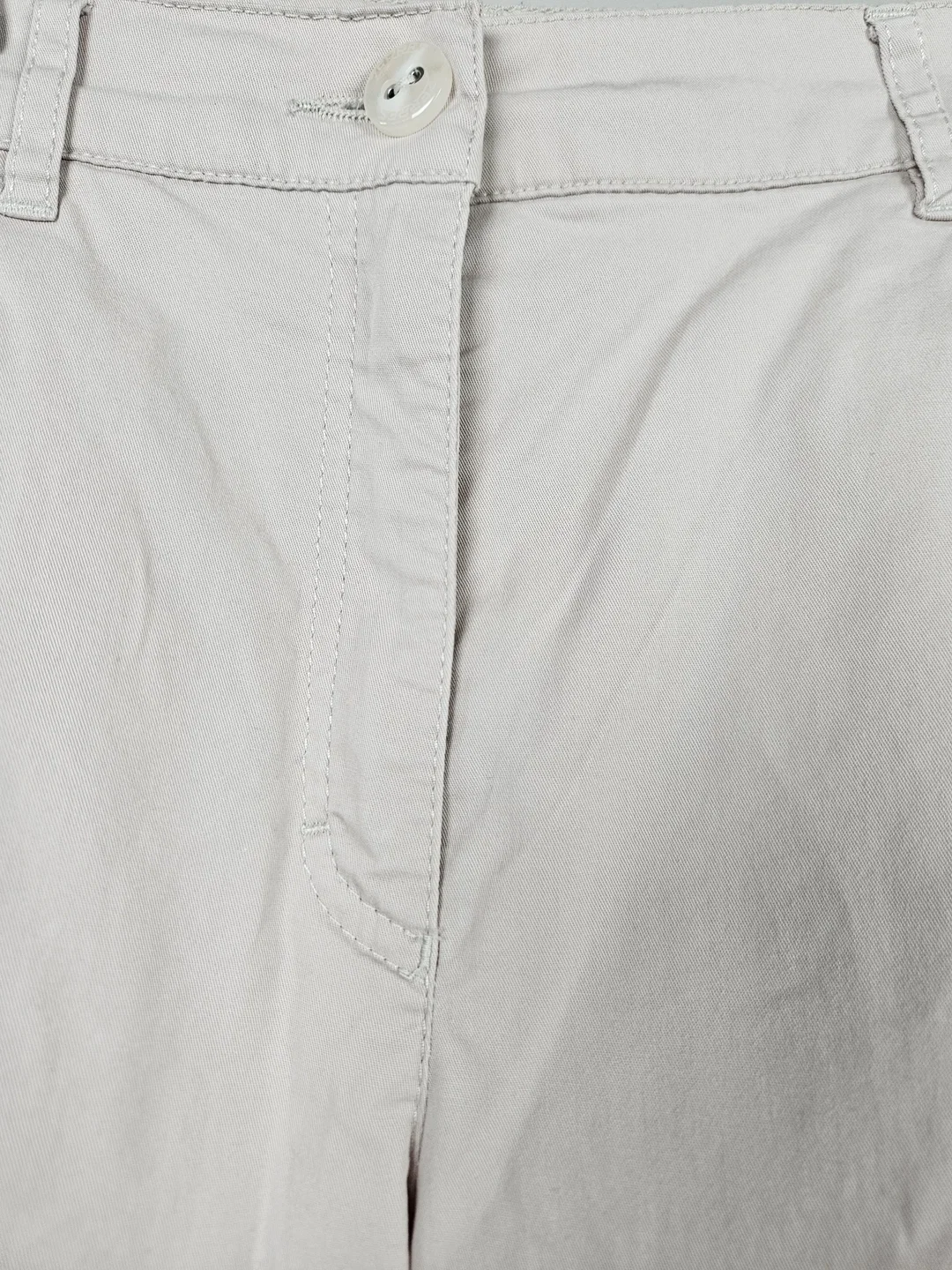 ZERRES Comfort-n Damen 3/4-Hose, beige -Gr. D 44 – Bild 3