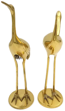 Gilde Handwerk 2 Messing Tierfiguren 