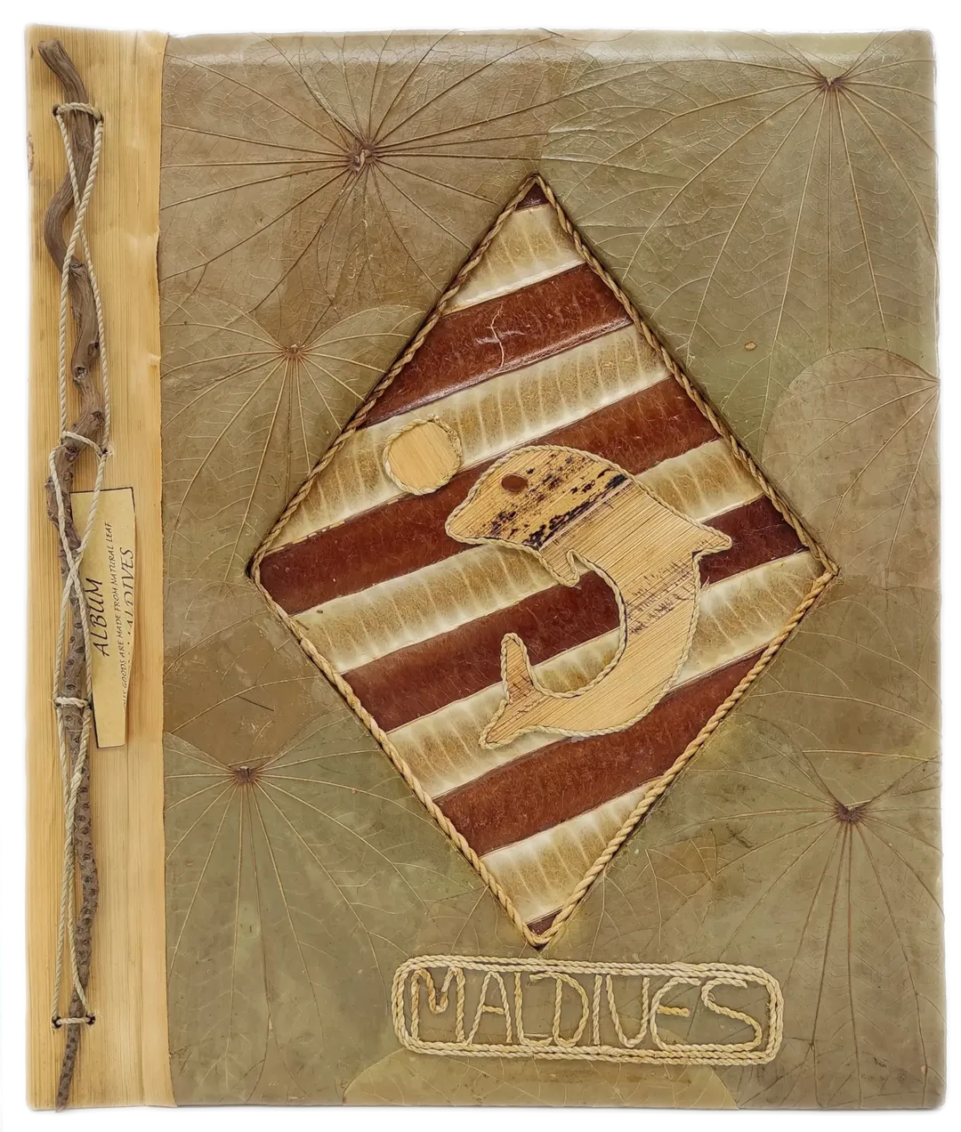 Fotoalbum handmade aus Naturmaterialien Maledives - Bild 2