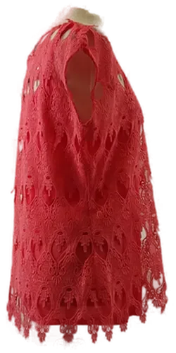 Ärmeloses Spitzenshirt  - Bild 4