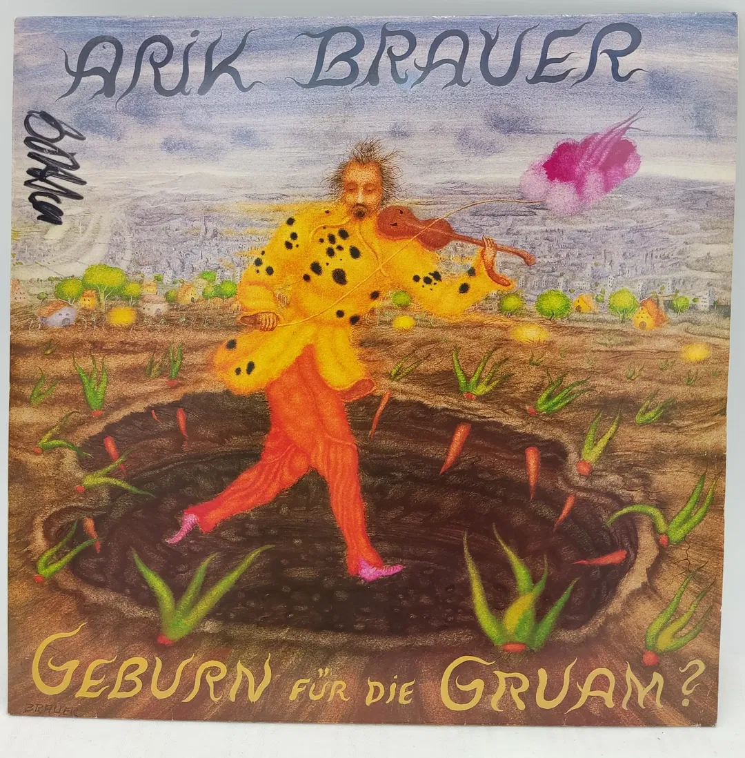 Langspielplatte - Arik Brauer - Geburn für die Gruam? - Bild 1