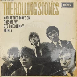 Single Vinyl The Rolling Stones "Bye Bye Johnny / Money / You Better Move On / Poison Ivy" 
