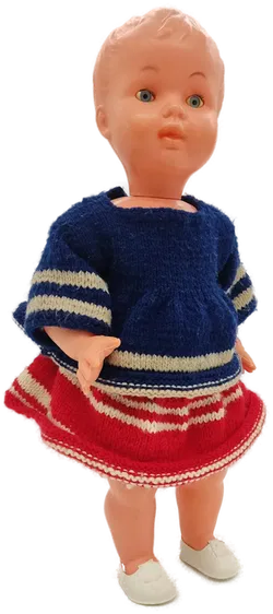 Alte Puppe Kunststoff 50/60er Jahre (?) - Bild 2