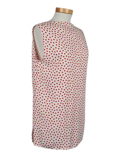 arido Vintage Damen Top, weiß - Gr. L  - Bild 2